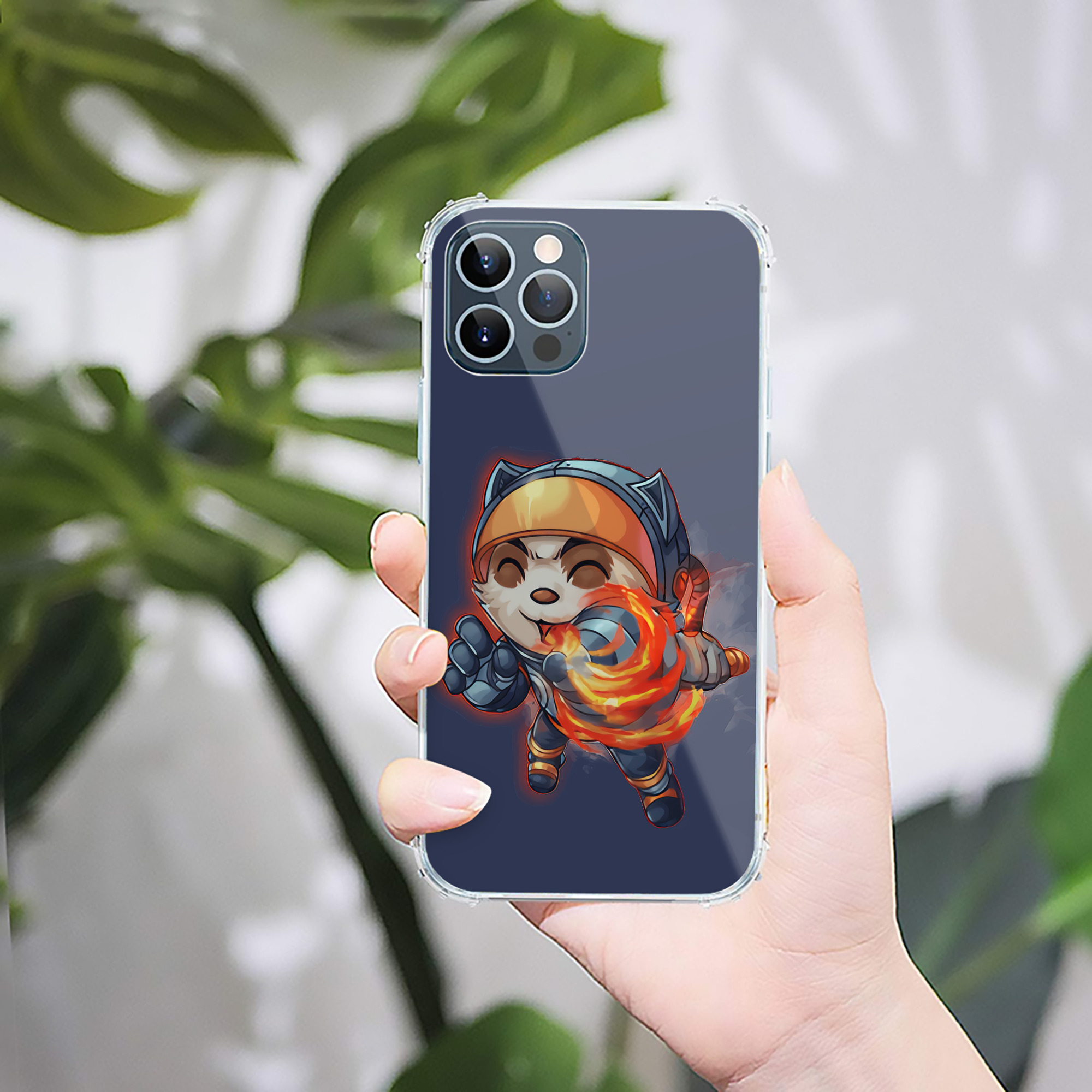 （画像用） リーグ・オブ・レジェンド League of Legends LOL 【iPhone 12シリーズ対応】透明スマホケース（クリアソフトケース）